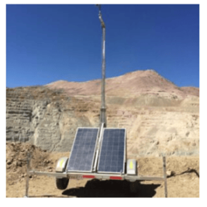 Torres de Comunicación e Iluminación Móviles Solares